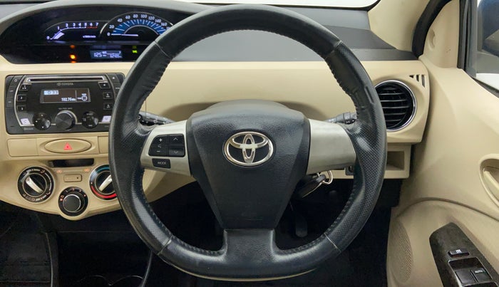 2016 Toyota Etios Liva D-4D VXD, Diesel, Manual, 62,546 km, Steering Wheel Close Up