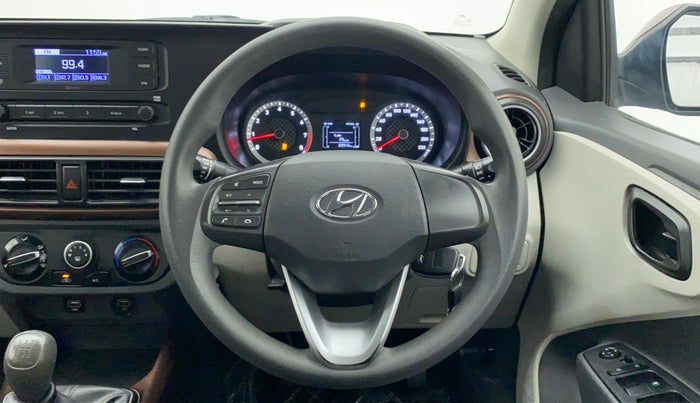2020 Hyundai AURA S 1.2 CNG, CNG, Manual, 28,942 km, Steering Wheel Close Up