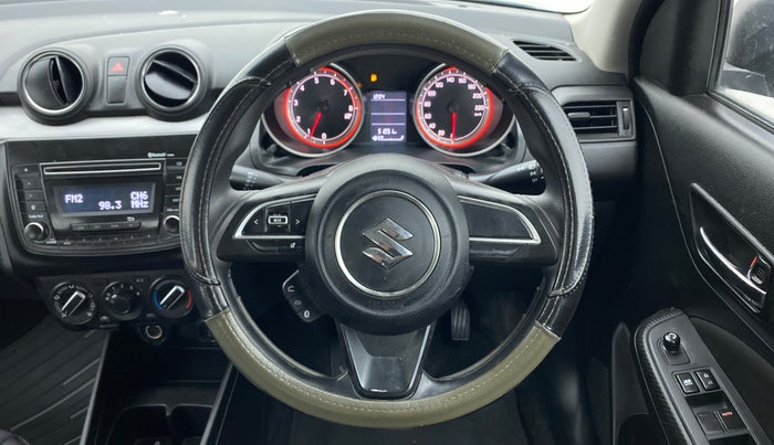 2018 Maruti Swift VXI D, Petrol, Manual, 51,126 km, Steering Wheel Close Up