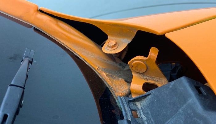 2019 Maruti S PRESSO VXI+, Petrol, Manual, 44,903 km, Bonnet (hood) - Cowl vent panel has minor damage