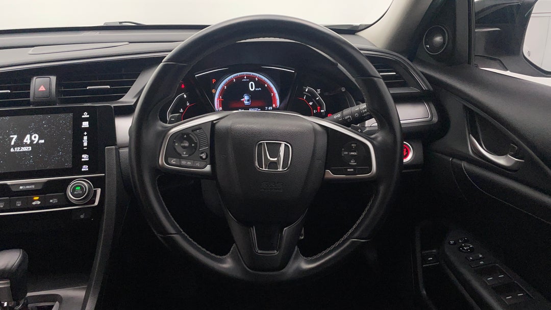 Steering Wheel Close-up