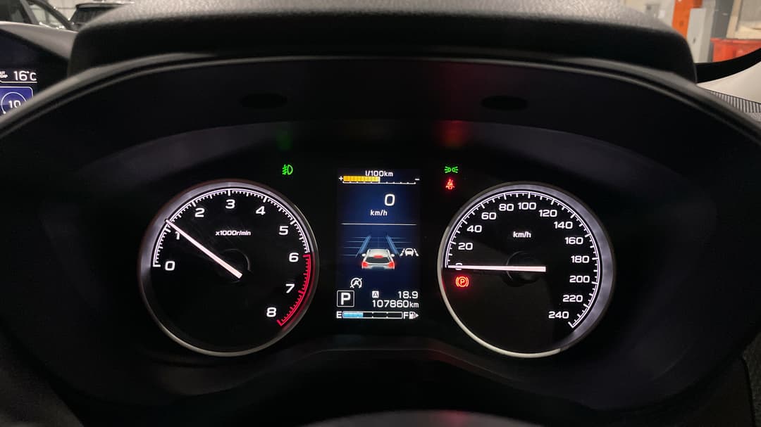 2018 Subaru Forester 2.5i (AWD), Automatic, 107860 km, Odometer View