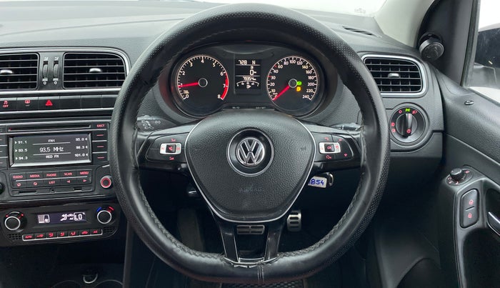 2015 Volkswagen Polo GT TSI 1.2 PETROL AT, Petrol, Automatic, 79,406 km, Steering Wheel Close Up
