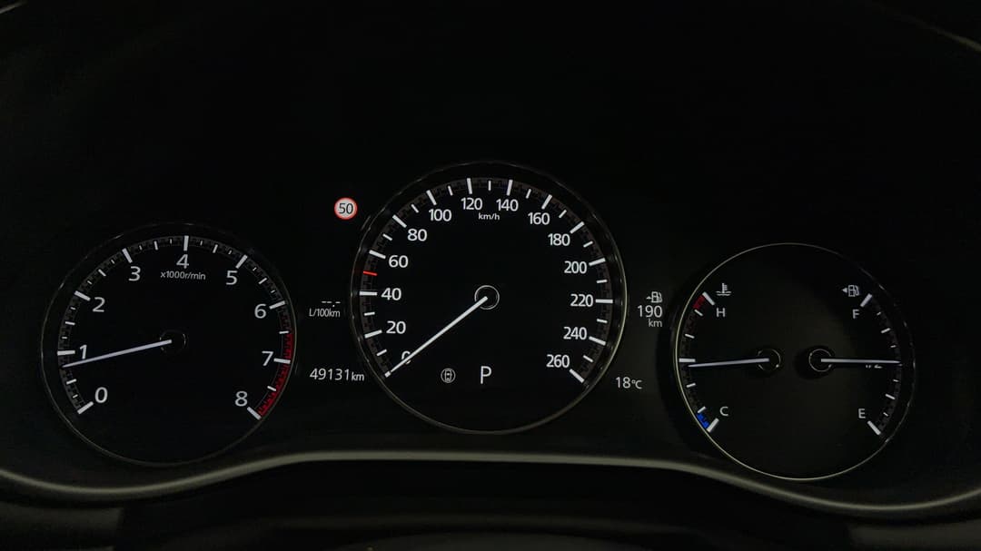 2019 Mazda 3 G25 Gt, Automatic, 49131 km, Odometer View