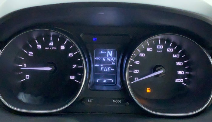 2018 Tata TIGOR Revotron XZA 1.2, Petrol, Automatic, 51,976 km, Odometer Image