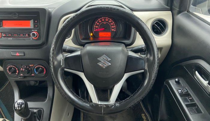 2019 Maruti New Wagon-R VXI 1.0, Petrol, Manual, 64,229 km, Steering Wheel Close Up