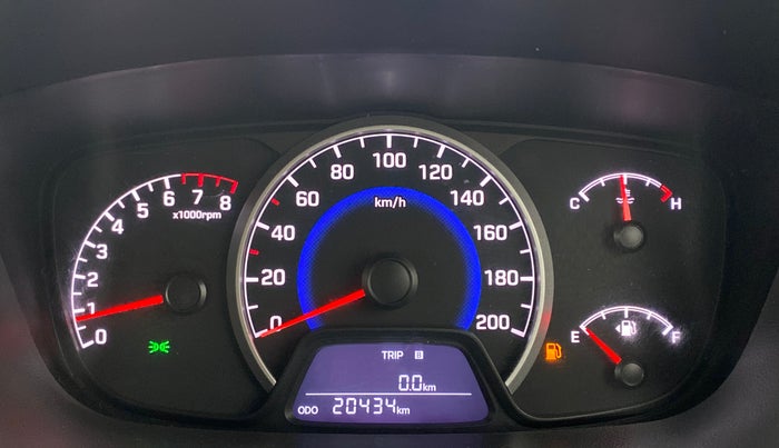 2019 Hyundai Grand i10 SPORTZ 1.2 KAPPA VTVT, Petrol, Manual, 2,05,020 km, Odometer Image
