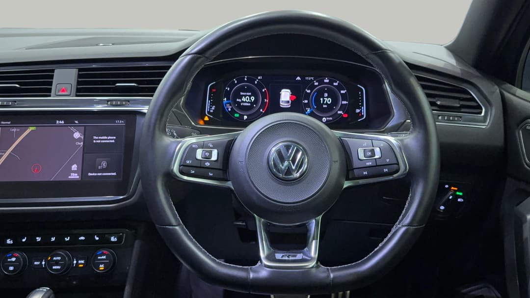 2019 Volkswagen Tiguan Allspace 162 Tsi Highline, Automatic, 122648 km, Steering Wheel Close-up