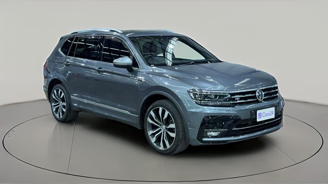 2019 Volkswagen Tiguan Allspace 162 Tsi Highline, Automatic, 122648 km, Right Front Diagonal (45- Degree) View