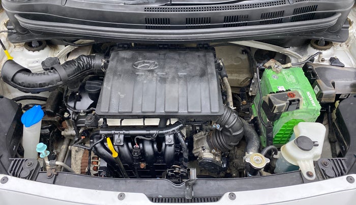 2017 Hyundai Grand i10 SPORTZ 1.2 KAPPA VTVT, Petrol, Manual, 43,682 km, Open Bonet