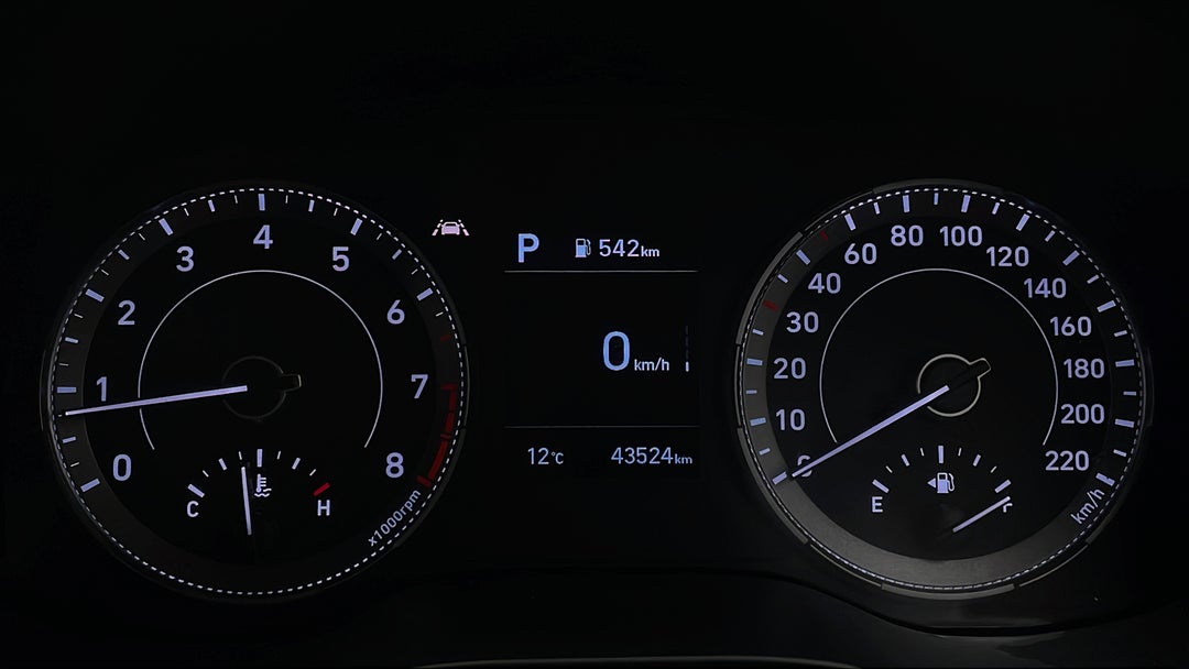 2021 Hyundai Venue Active, Automatic, 43524 km, Odometer View