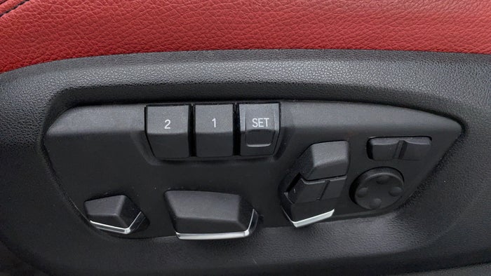 BMW X6-Driver Side Adjustment Panel