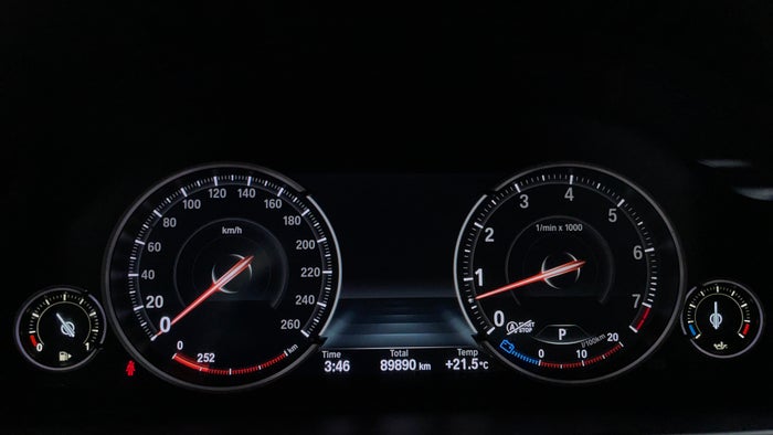 BMW X6-Odometer View