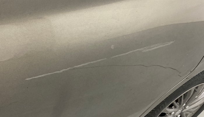 2019 Maruti Ertiga ZXI AT SHVS, Petrol, Automatic, 73,608 km, Rear left door - Minor scratches