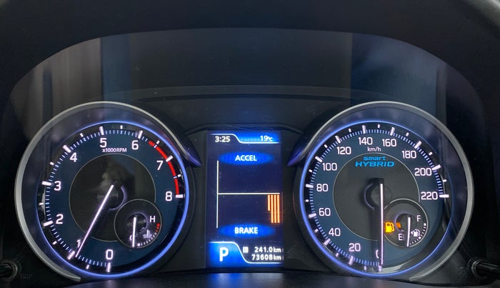 2019 Maruti Ertiga ZXI AT SHVS, Petrol, Automatic, 73,608 km, Odometer Image