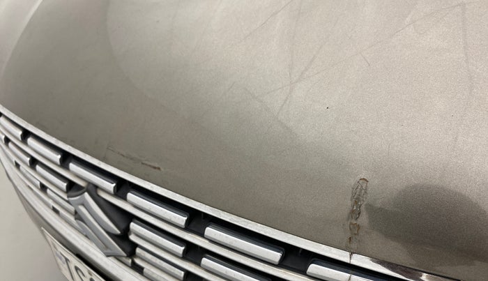 2019 Maruti Ertiga ZXI AT SHVS, Petrol, Automatic, 73,608 km, Bonnet (hood) - Minor scratches