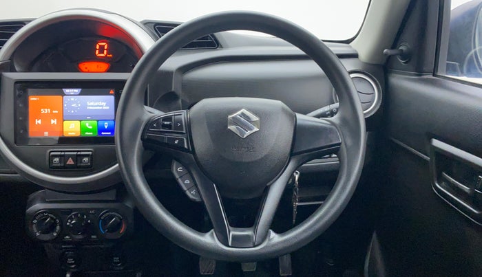 2021 Maruti S PRESSO VXI PLUS, Petrol, Manual, 110 km, Steering Wheel Close Up