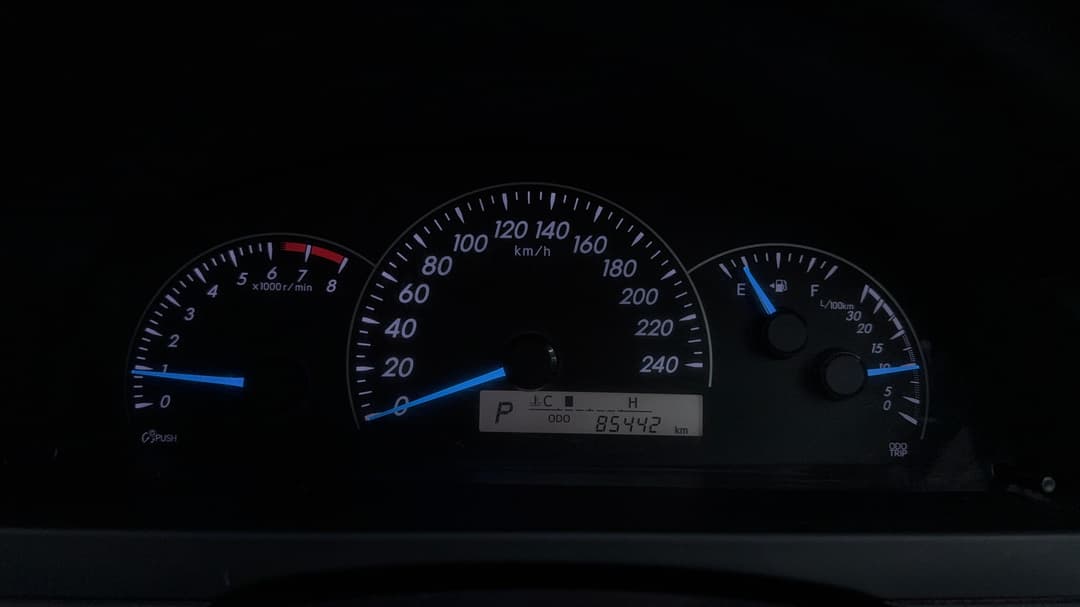 2017 Toyota Camry Altise, Automatic, 85442 km, Odometer View