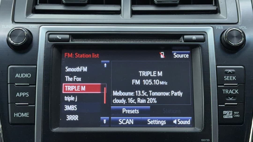 2017 Toyota Camry Altise, Automatic, 85442 km, Infotainment System