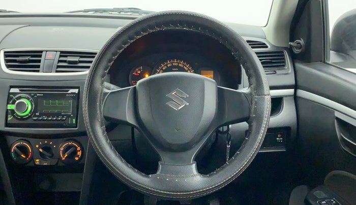 2016 Maruti Swift LXI (O), Petrol, Manual, 8,717 km, Steering Wheel Close Up