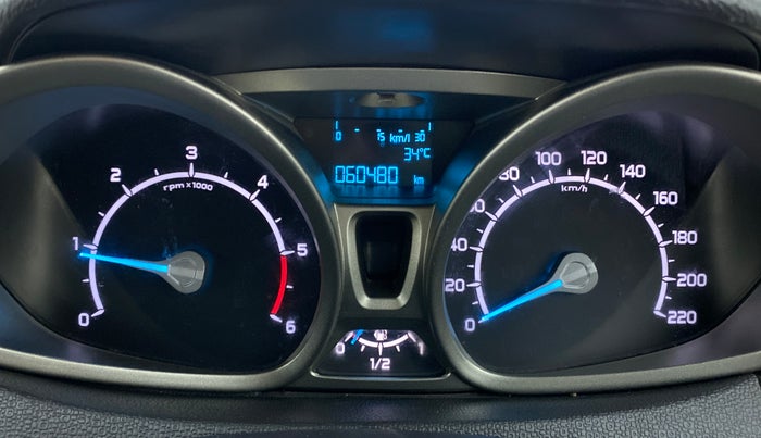 2017 Ford Ecosport 1.5TITANIUM TDCI, Diesel, Manual, 60,591 km, Odometer Image