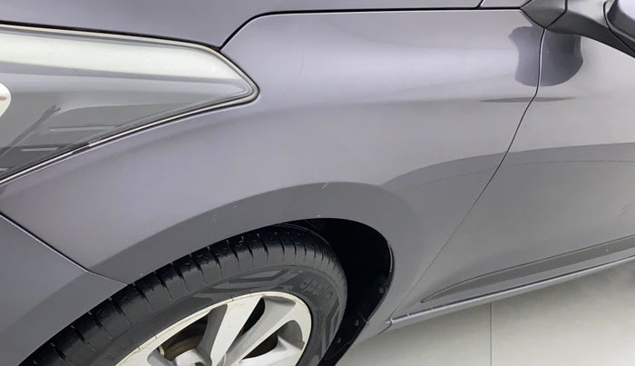 2017 Hyundai Elite i20 ASTA 1.2 (O), Petrol, Manual, 42,999 km, Left fender - Slightly dented