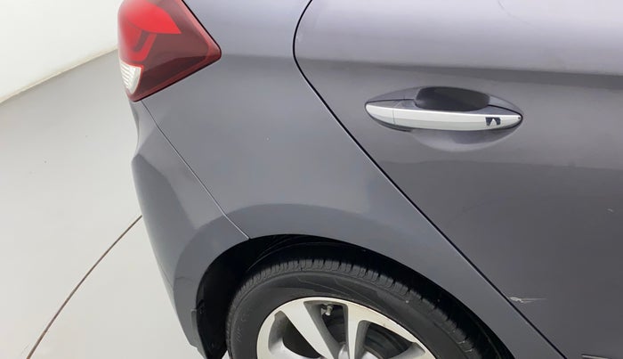 2017 Hyundai Elite i20 ASTA 1.2 (O), Petrol, Manual, 42,999 km, Right quarter panel - Minor scratches