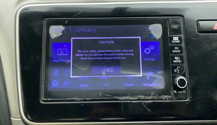 2017 Honda City 1.5L I-VTEC VX, Petrol, Manual, 88,127 km, Infotainment system - Touch screen not working
