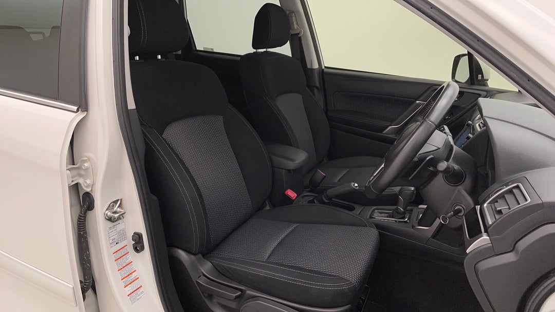 Right Side Front Door Cabin View