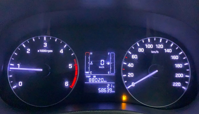 2017 Hyundai Creta 1.4 S PLUS, Diesel, Manual, 58,830 km, Odometer Image