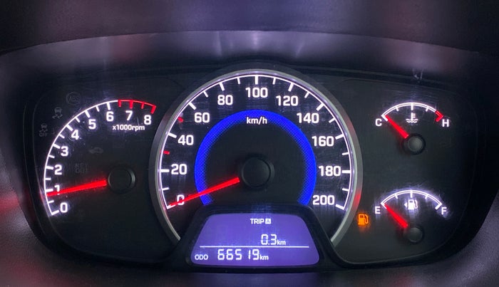 2017 Hyundai Grand i10 MAGNA 1.2 KAPPA VTVT, Petrol, Manual, 66,595 km, Odometer Image