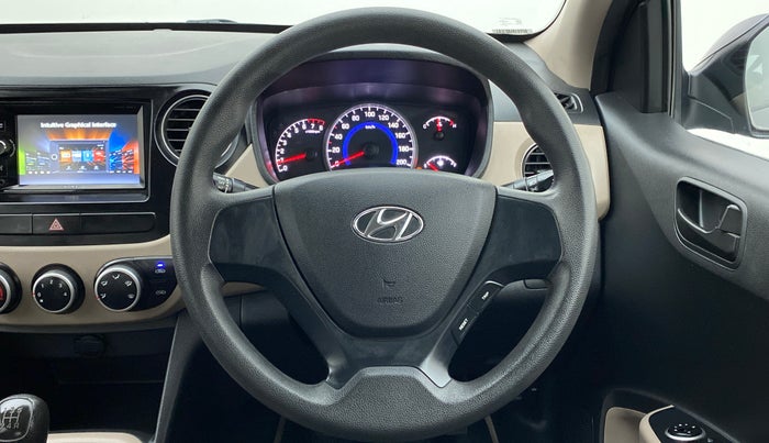 2017 Hyundai Grand i10 MAGNA 1.2 KAPPA VTVT, Petrol, Manual, 66,595 km, Steering Wheel Close Up