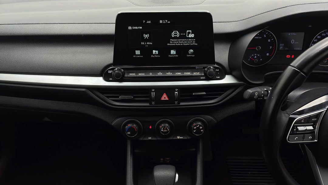 2020 Kia Cerato S, Automatic, 55582 km, Center Console