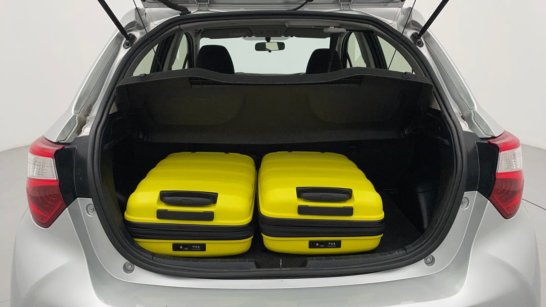 2018 Toyota Yaris Ascent, Automatic, 45032 km, Boot Inside View with Luggage