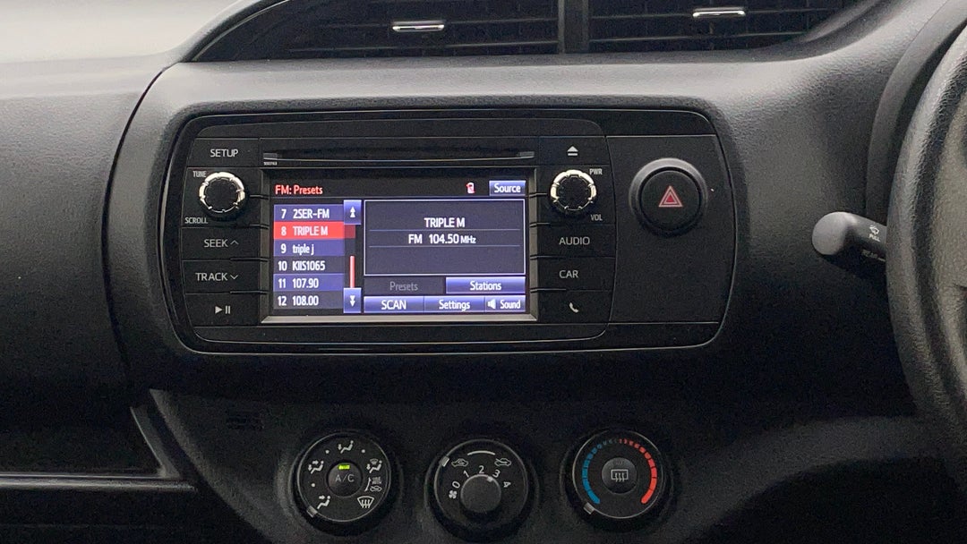 2018 Toyota Yaris Ascent, Automatic, 45032 km, Infotainment System