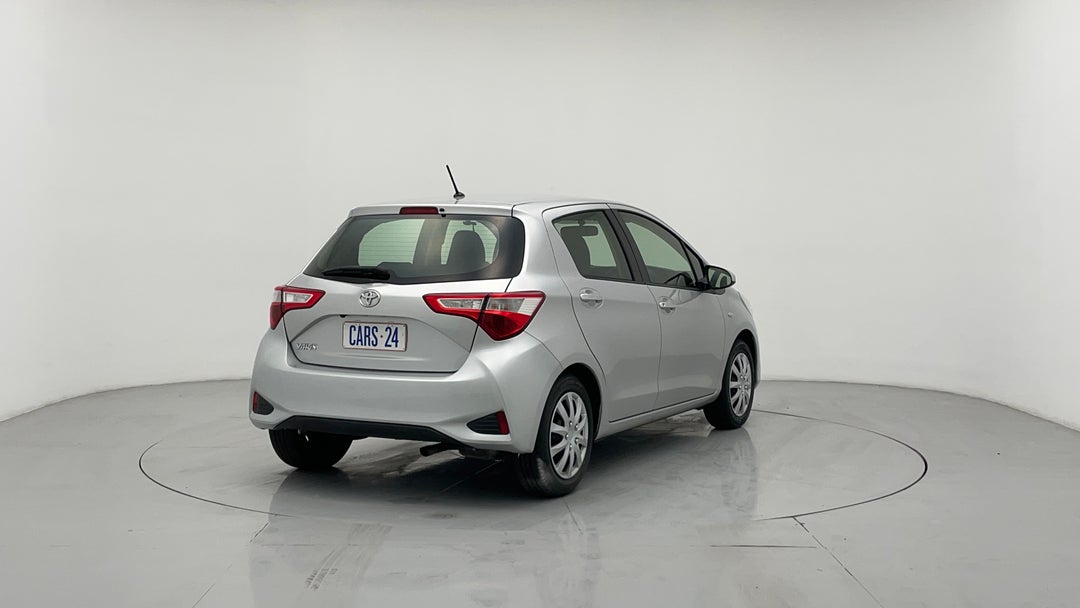 2018 Toyota Yaris Ascent, Automatic, 45032 km, Right Back Diagonal (45- Degree) View