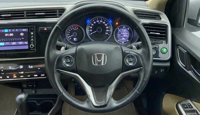 2017 Honda City ZX CVT, Petrol, Automatic, 19,404 km, Steering Wheel Close Up