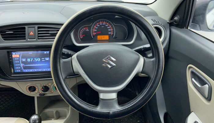 2015 Maruti Alto K10 VXI P, Petrol, Manual, 24,518 km, Steering Wheel Close-up