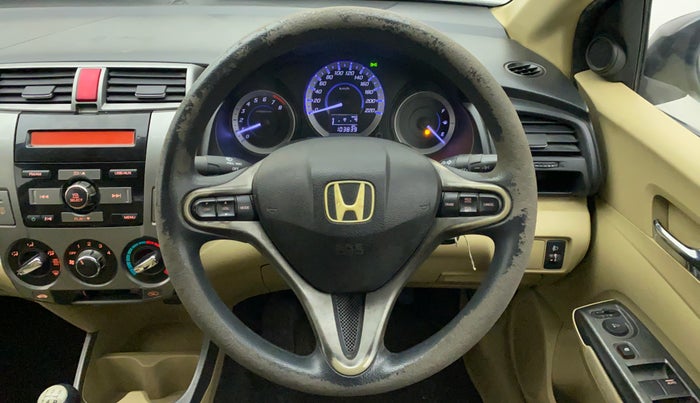 2012 Honda City 1.5L I-VTEC V MT, Petrol, Manual, 1,03,903 km, Steering Wheel Close Up