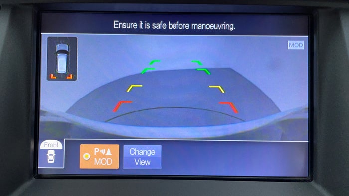 NISSAN PATROL-Parking Camera (Front View)