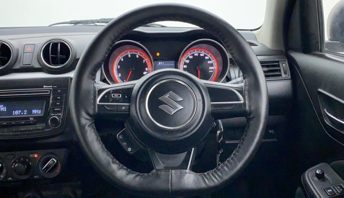 2018 Maruti Swift VXI D, Petrol, Manual, 30,795 km, Steering Wheel Close Up