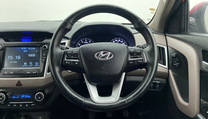 2019 Hyundai Creta 1.6 SX VTVT, Petrol, Manual, 12,938 km, Steering Wheel Close Up