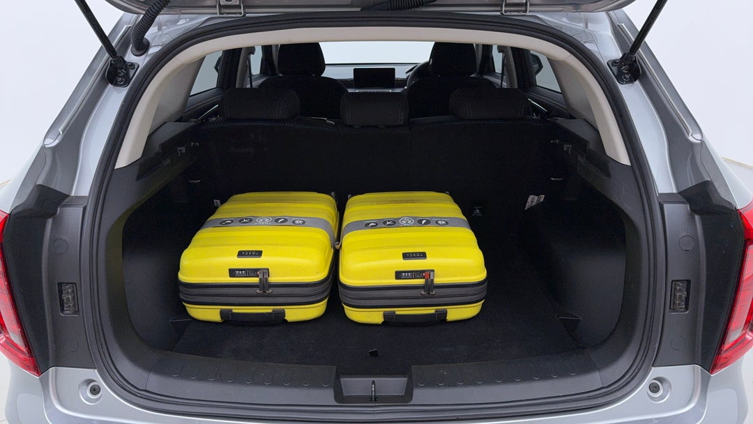 Boot Inside View with Luggage