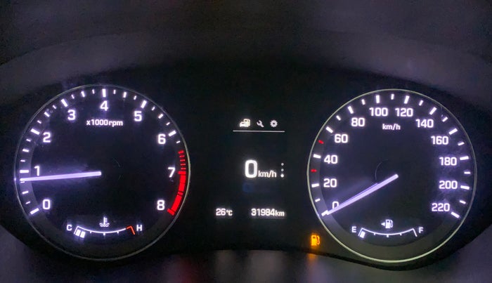 2016 Hyundai Elite i20 ASTA 1.2, Petrol, Manual, 31,983 km, Odometer Image