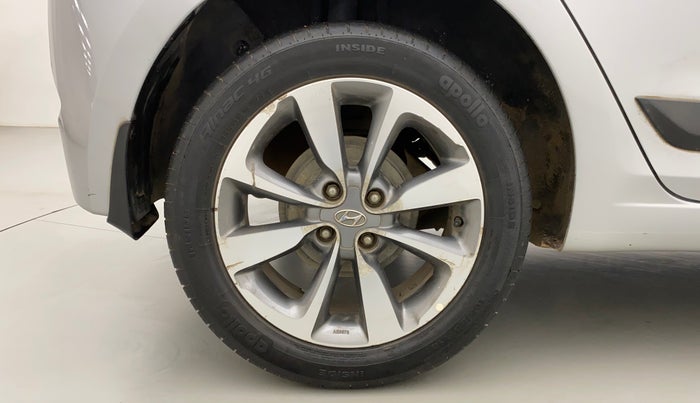 2016 Hyundai Elite i20 ASTA 1.2, Petrol, Manual, 31,983 km, Right Rear Wheel