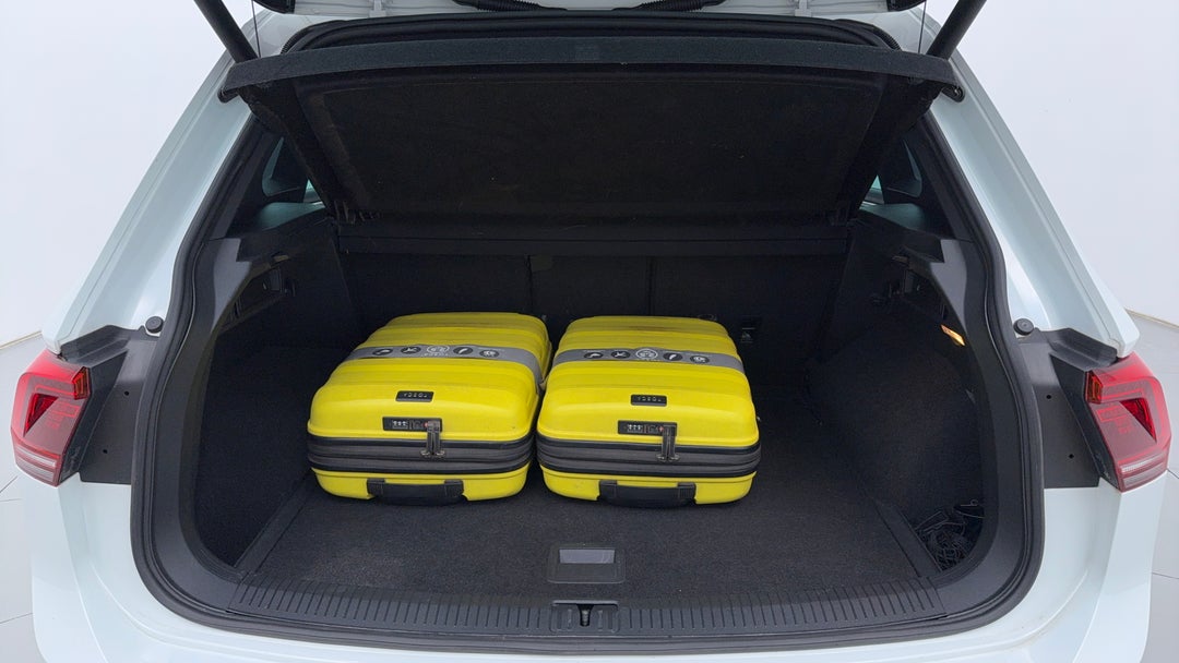 Boot Inside View with Luggage