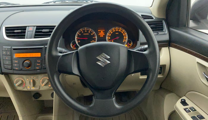 2012 Maruti Swift Dzire VXI, Petrol, Manual, 67,315 km, Steering Wheel Close Up