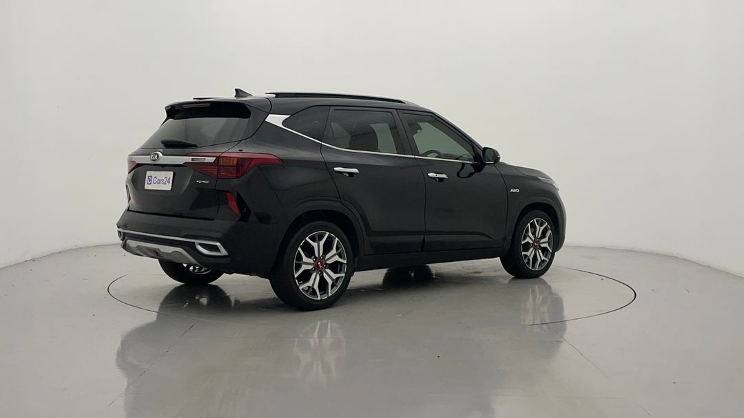 2020 Kia Seltos Gt-line (AWD), Automatic, 44017 km, Right Back Diagonal (45- Degree) View