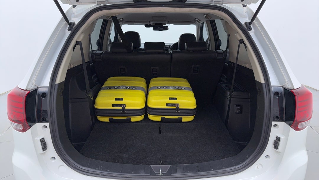 Boot Inside View with Luggage
