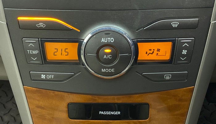 2010 Toyota Corolla Altis GL PETROL, Petrol, Manual, 75,213 km, Automatic Climate Control